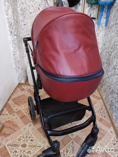 Коляска 2 в 1 эко кожа ozon
