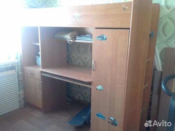 Детский уголок школьника. Кровать чердак