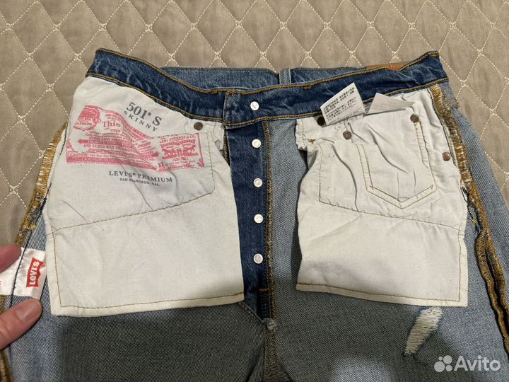 Женские джинсы Levis 501 w27/32