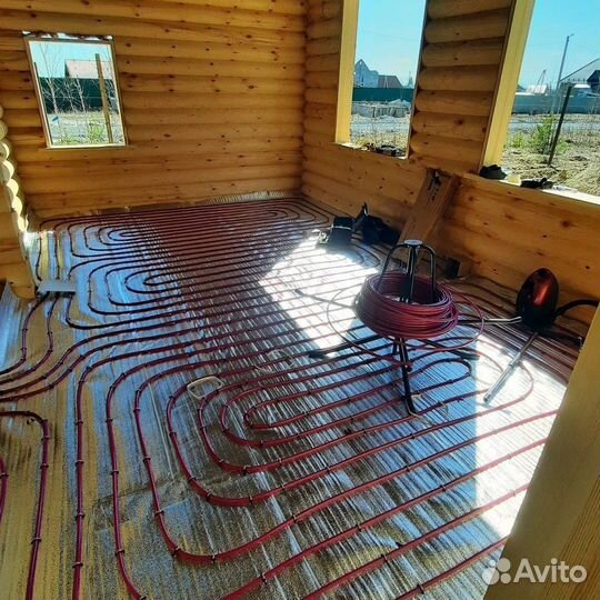 Монтаж Отопления Теплый пол