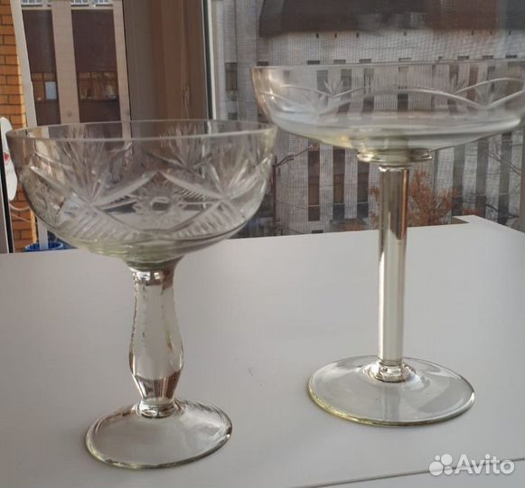 Ваза на ножке конфетница СССР