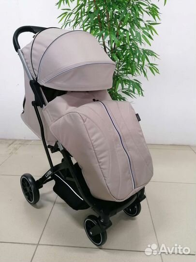 Новая коляска Luxmom V3 (бежевый)