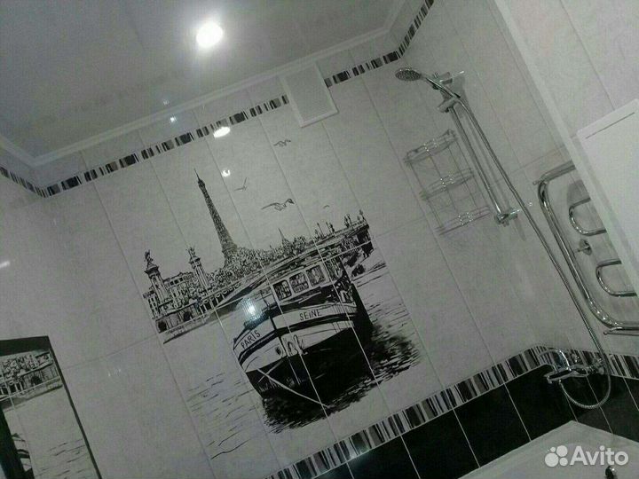 Отделка ванн и туалетов пвх панелями