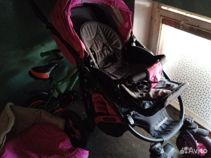 Коляска люлька и прогулочные