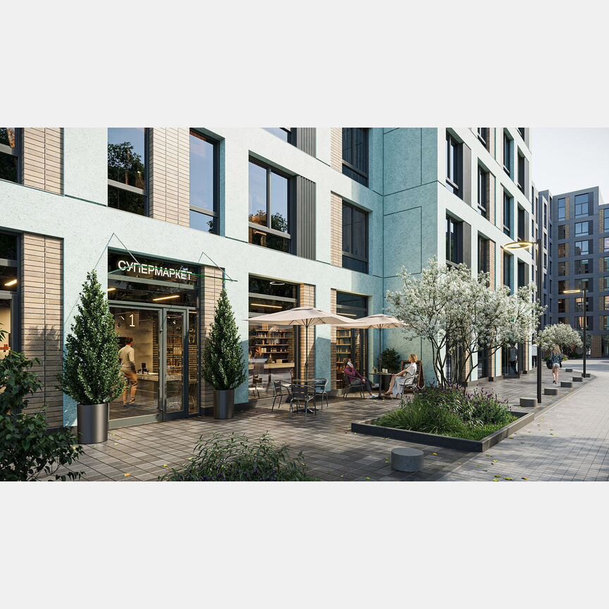 Квартира-студия, 34,7 м², 2/8 эт.