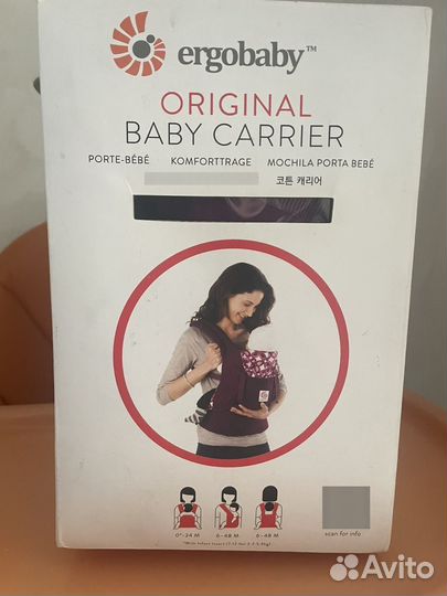 Эргорюкзак ergobaby