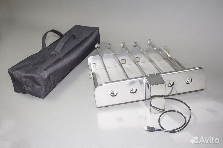 Шампуры самокрутящиеся усиленные(5 шампуров)