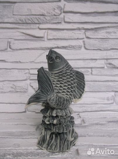 Карп Священный Карп фигурка из камня