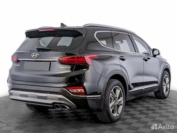 Hyundai Santa Fe 2.2 AT, 2019, 77 156 км