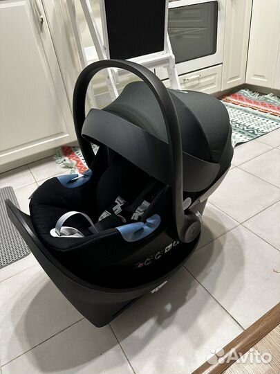 Автолюлька cybex aton m i-size с базой isofix