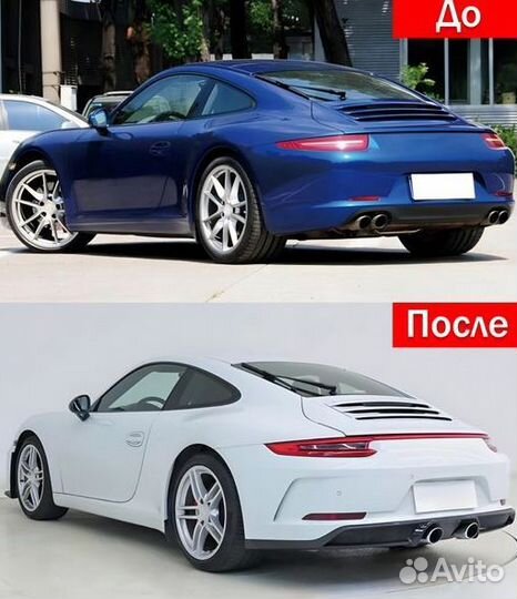 Рестайлинг Porsche 911 в GT3 streamer taillight st