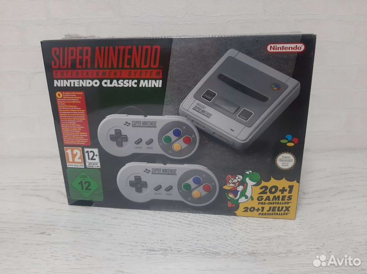 Nintendo snes mini (упаковка не вскрыта)