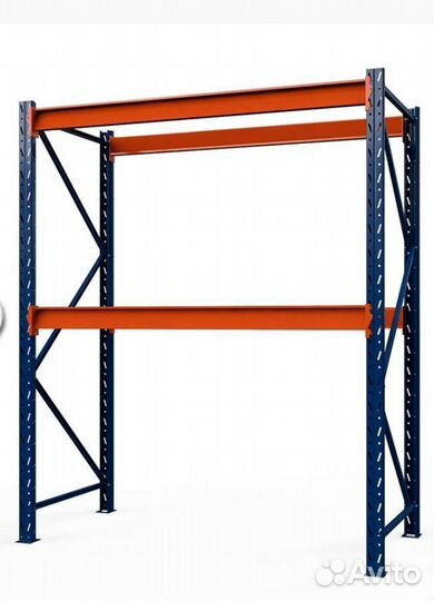 Стеллаж разборный металлический бу