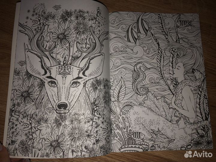 Раскраска антистресс (цветотерапия)