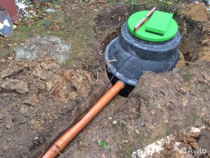 Септик эко Евробион под ключ