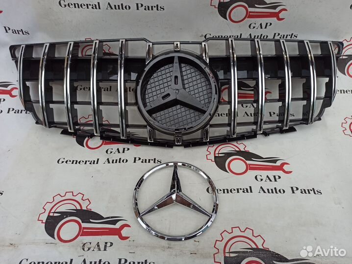Mercedes X204 GT решетка с хромом дорестайлинг