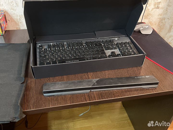 Механическая клавиатура asus rog strix flare