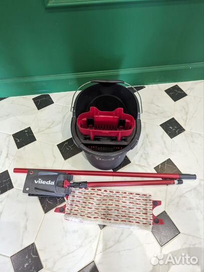 Швабра с отжимом vileda ultramax