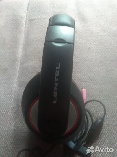 Наушники для компьютера с микрофоном Lentel