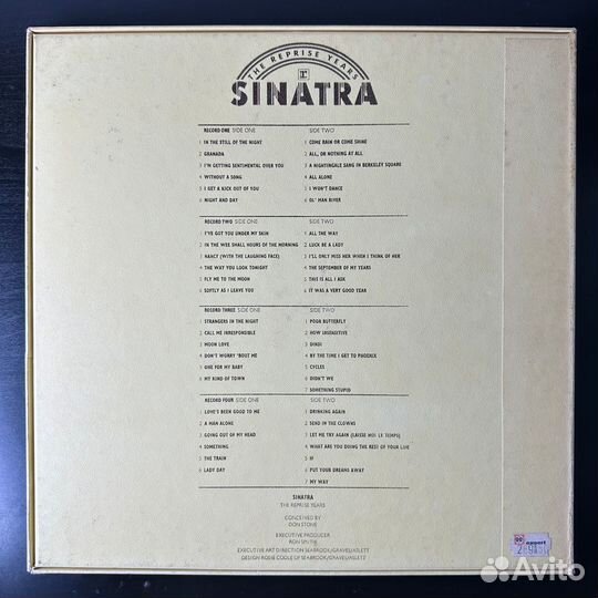 Frank Sinatra – Sinatra The Reprise Years 4LP