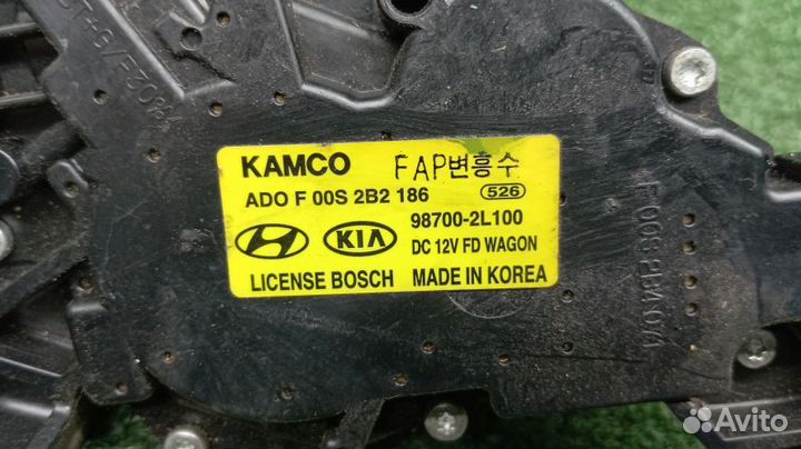 Механизм стеклоочистителя Hyundai I30 Задний