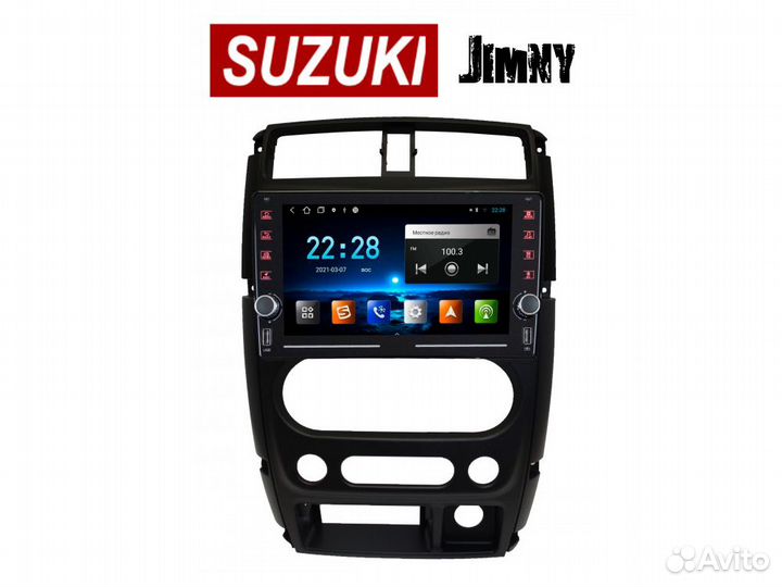 Магнитола Suzuki Jimny LTE CarPlay 3/32гб