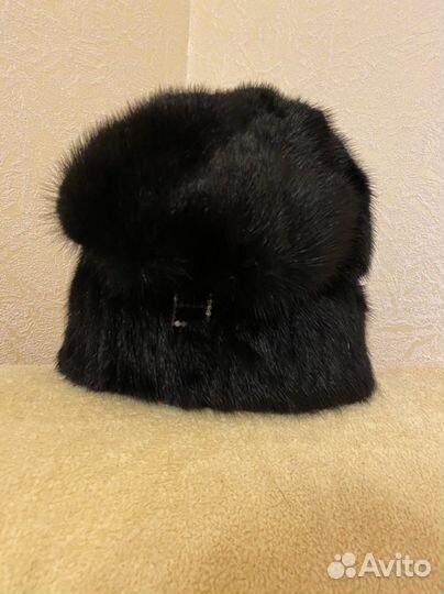 Шапка норковая женская