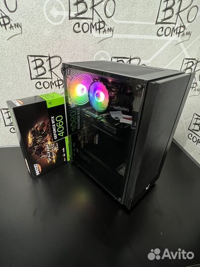 Мощный игровой компьютер rtx4060 новый