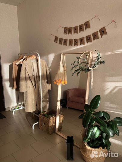 Зеркало IKEA нисседаль в полный рост