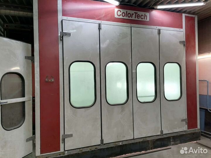 Монтаж, демонтаж покрасочной камеры