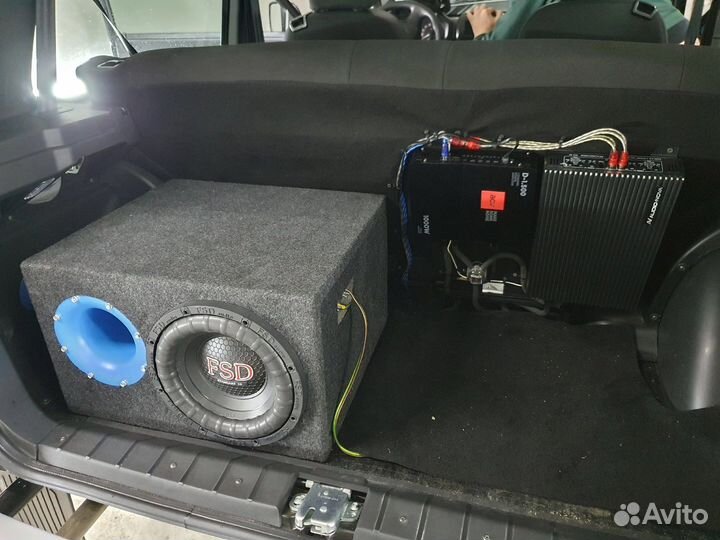 Установка Автозвука