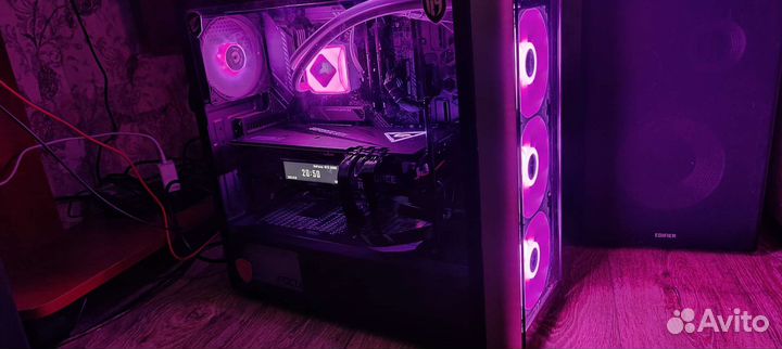 Комплект мать+проц+сжо+корпус