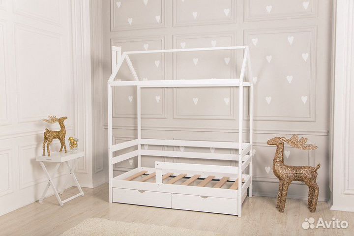 Кроватка домик новая Classic