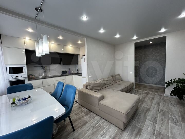 3-к. квартира, 64,3 м², 8/9 эт.