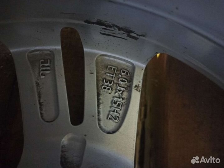 Литые диски r15 на Skoda Rapid бу