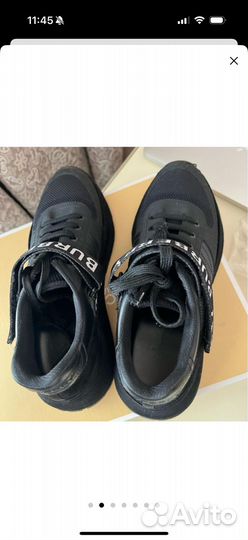 Кроссовки burberry