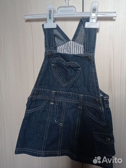 Джинсовый сарафан