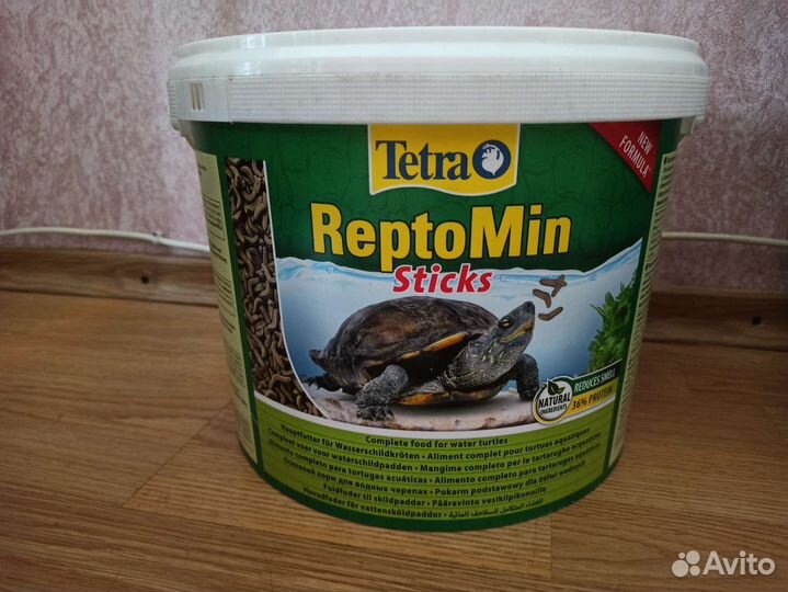 Tetra ReptoMin Sticks - Корм для водных черепах
