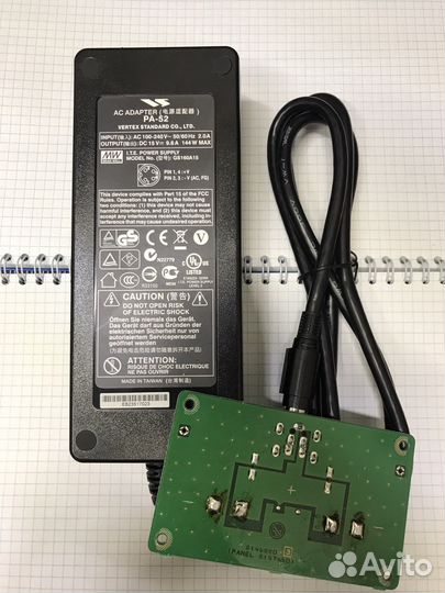 Блок питания 15v 9,6A 144w