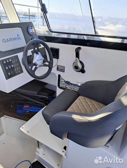 Finnmaster Pilot 7 W + Yamaha F150 detx + Прицеп