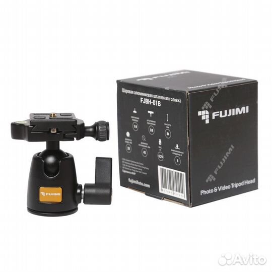 Алюминиевая штативная головка fujimi fjbh-01B 8кг