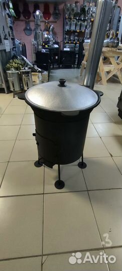 Казан и печь