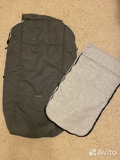 Вкладыш конверт в коляску санки автокресло