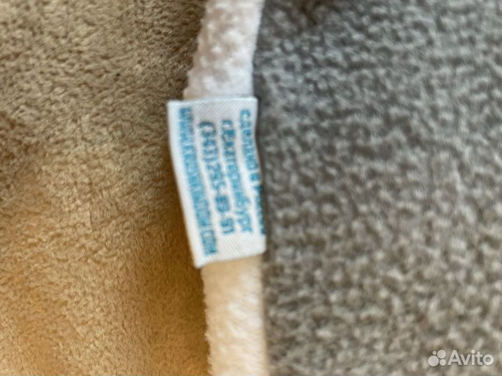 Пеленка кокон флисовая на липучке