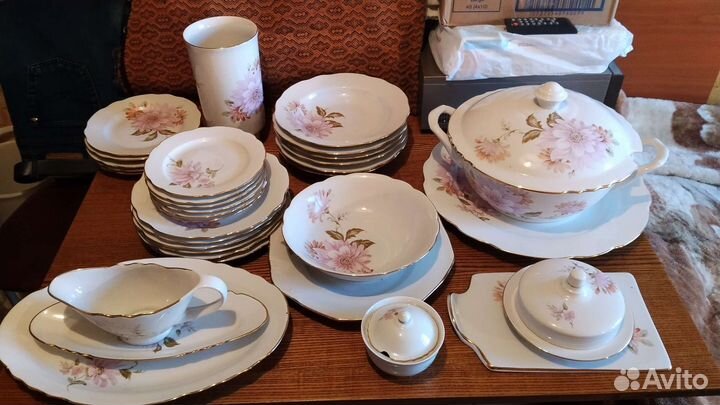 Сервиз столовый дулёво СССР, фарфор ГДР