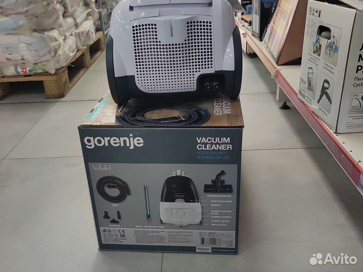 Пылесос gorenje vc2101, 2100вт