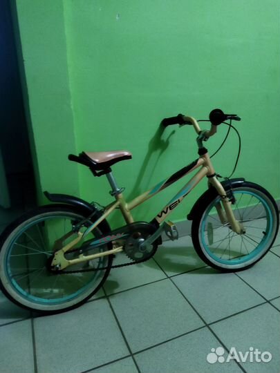 Велосипед 8-9 л. хранился в квартире, есть дефект
