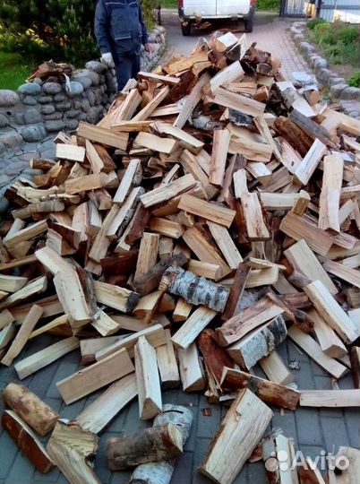 Дрова любые сухие в укладку качественные