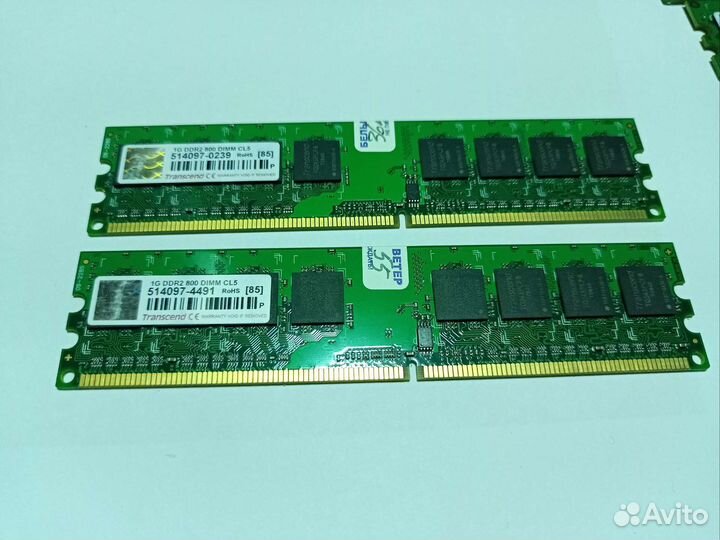 Оперативная память ddr2 512mb — 1gb