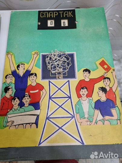 Настольная игра баскетбол СССР